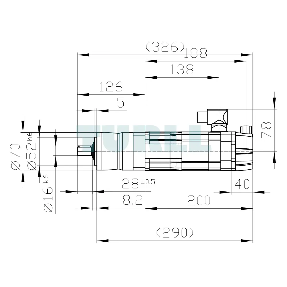 1FK7032-2AK71-1RH0-ZV40 SIEMENS Exclusive SIMOTICS S Synchronous Motor Original Brand New 4 SIEMENS 1FK7032-2AK71-1RH0-ZV40 SIMOTICS S Exclusive Synchronous Motor