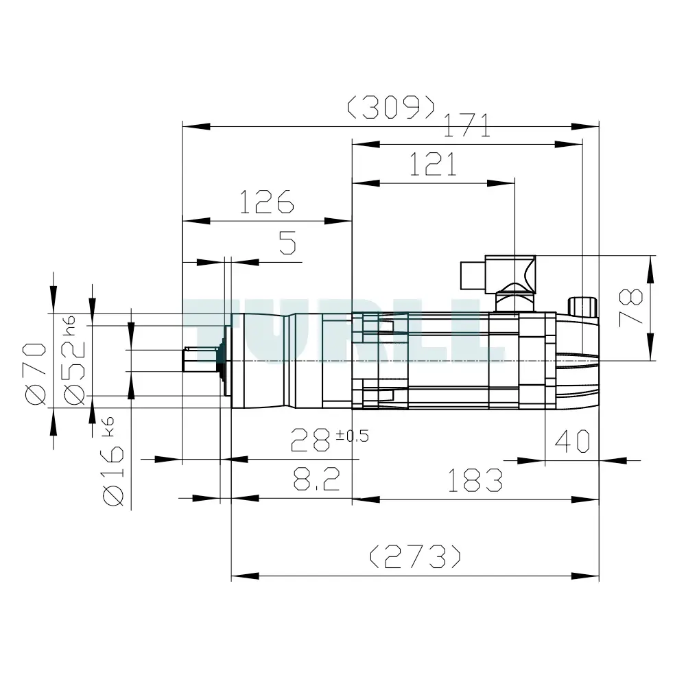 1FK7033-4CK71-1CG0-ZV40 SIEMENS Exclusive SIMOTICS S-1FK7 Synchronous Motor Original Brand New 4 SIEMENS 1FK7033-4CK71-1CG0-ZV40 SIMOTICS S-1FK7 Exclusive Synchronous Motor