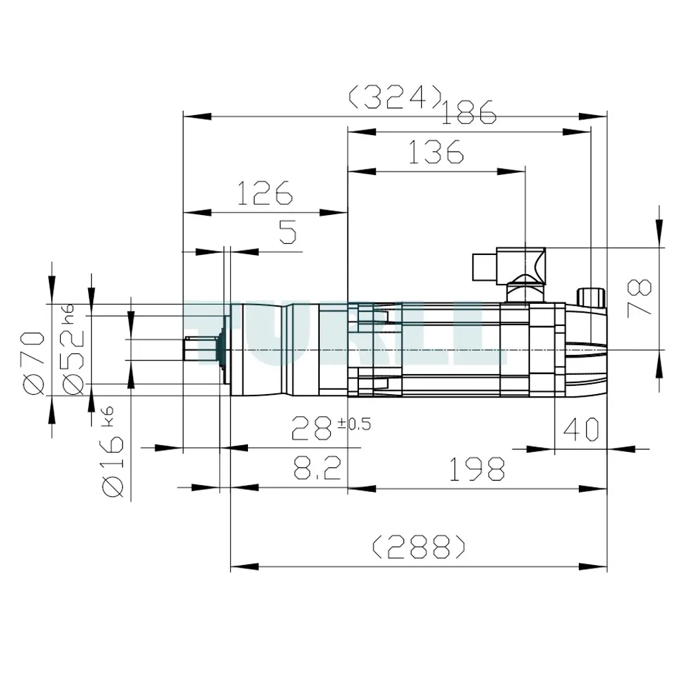 1FK7034-2AK71-1BG0-ZV42 SIEMENS Exclusive SIMOTICS S-1FK7 Synchronous Motor with Planetary Gear Original Brand New 4 SIEMENS 1FK7034-2AK71-1BG0-ZV42 SIMOTICS S-1FK7 Exclusive Synchronous Motor