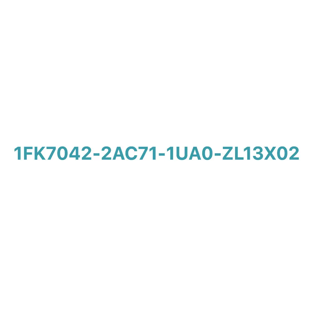 1FK7042-2AC71-1UA0-ZL13X02 SIEMENS Exclusive SIMOTICS S Synchronous Motor Original Brand New 3 1FK7042-2AC71-1UA0-ZL13X02 SIEMENS SIMOTICS S Synchronous Motor