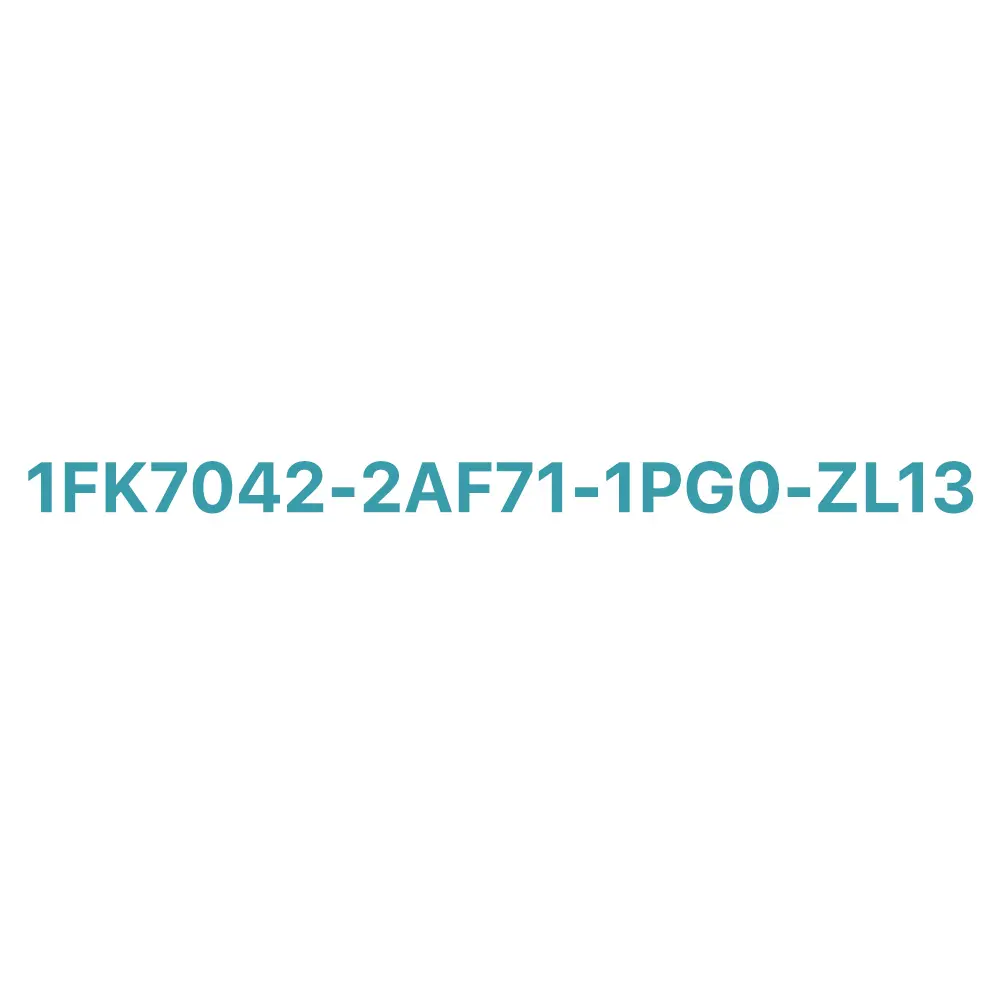 1FK7042-2AF71-1PG0-ZL13 SIEMENS SIMOTICS S Synchronous Motor