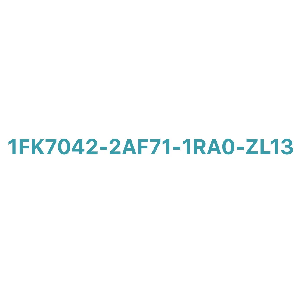 1FK7042-2AF71-1RA0-ZL13 SIEMENS SIMOTICS S synchronous motor