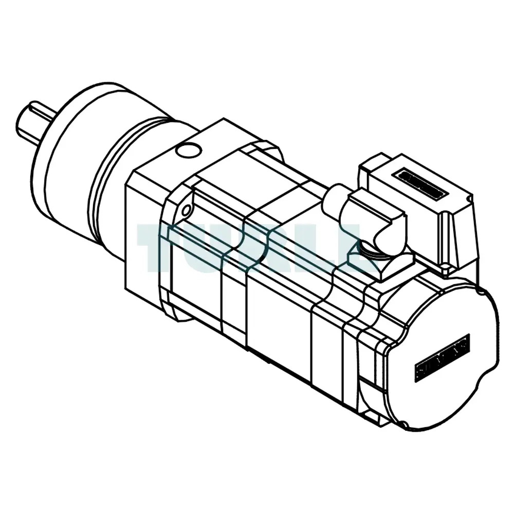 1FK7042-2AK71-1PH0-ZV40 SIEMENS SIMOTICS S Synchronous Motor with Planetary Gear