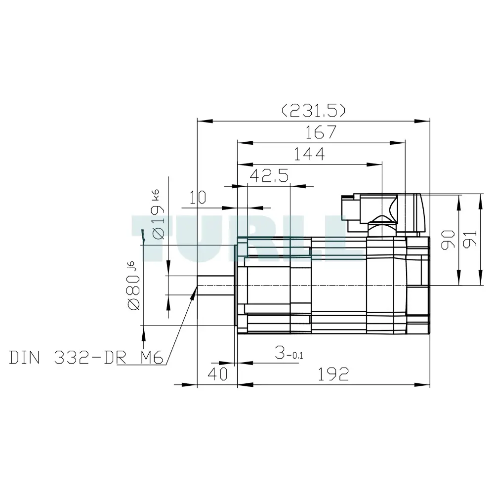 1FK7042-2AK71-1PH0 SIEMENS SIMOTICS S Synchronous Motor Original Brand New