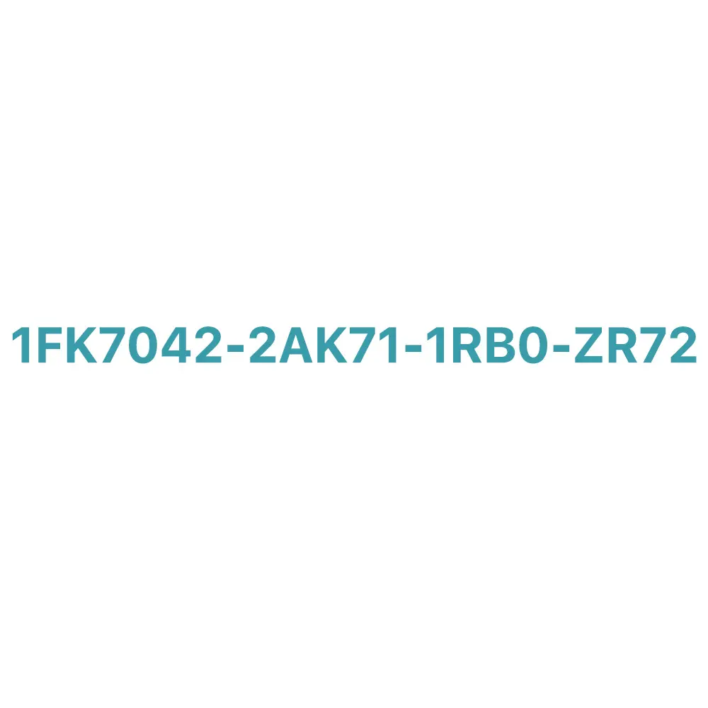 1FK7042-2AK71-1RB0-ZR72 SIEMENS SIMOTICS S Synchronous Motor