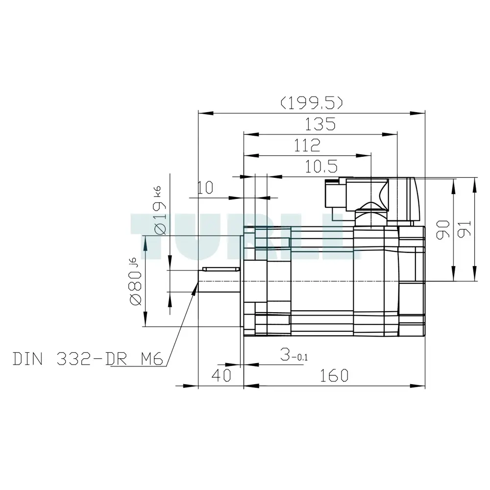 1FK7042-2AK71-1UA1 SIEMENS SIMOTICS S Synchronous Motor