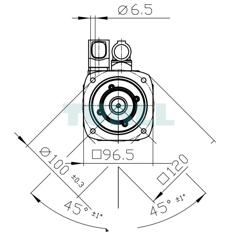 1FK7043-4CF21-1PH1 SIEMENS SIMOTICS S synchronous motor