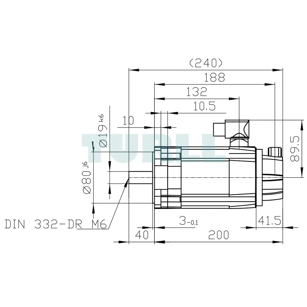 1FK7043-4CF21-1RG0 SIEMENS SIMOTICS S synchronous motor high-precision