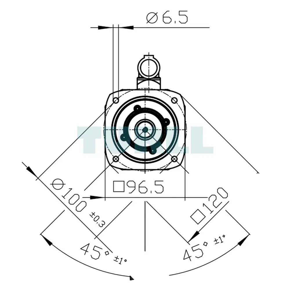 1FK7043-4CH71-1CH2 SIEMENS SIMOTICS S synchronous motor