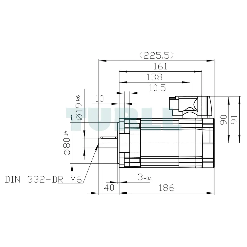 1FK7043-4CH71-1UA0 SIEMENS synchronous servo motor