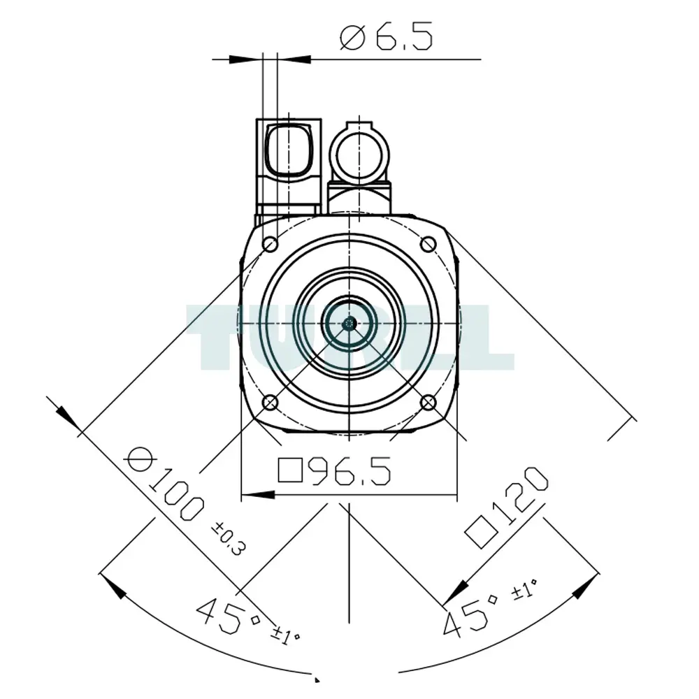 1FK7043-4CH71-1UG0 SIEMENS synchronous servo motor
