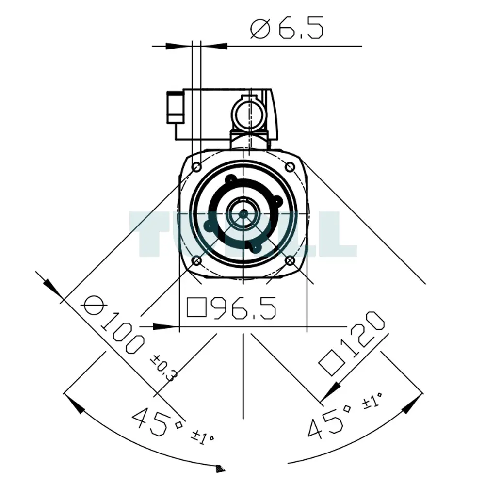 1FK7044-4CF71-1FB0 SIEMENS Exclusive High-Precision Synchronous Motor Original Brand New 3 1FK7044-4CF71-1FB0 SIEMENS synchronous servo motor