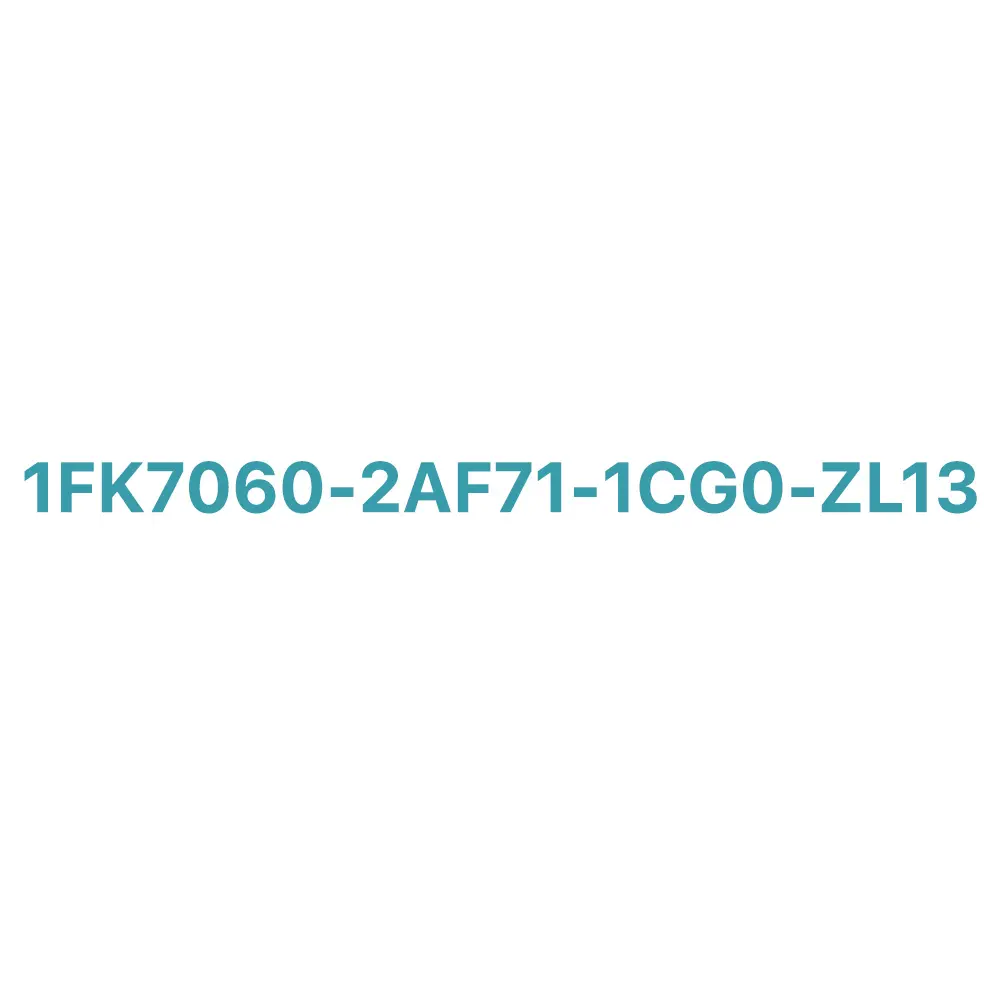1FK7060-2AF71-1CG0-ZL13 SIEMENS SIMOTICS S Motor