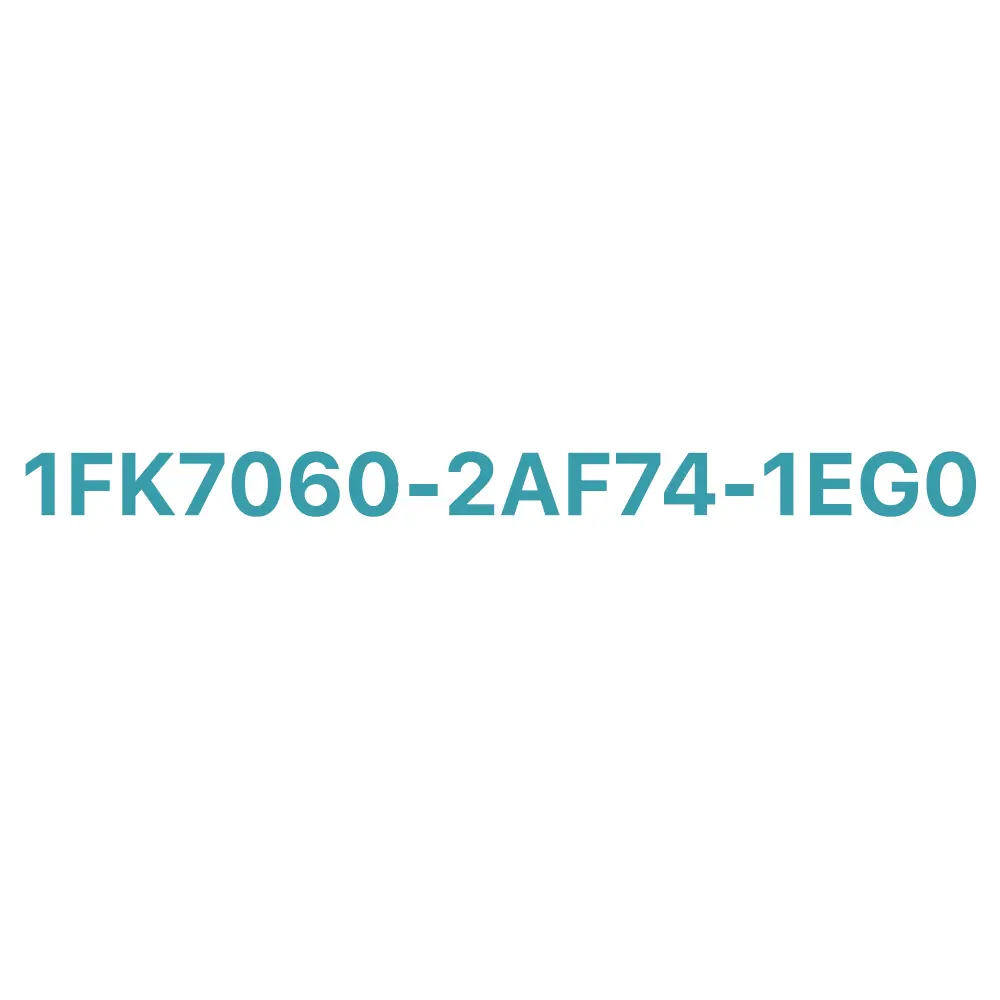 SIEMENS 1FK7060-2AF74-1EG0 SIMOTICS S-1FK7 Motor