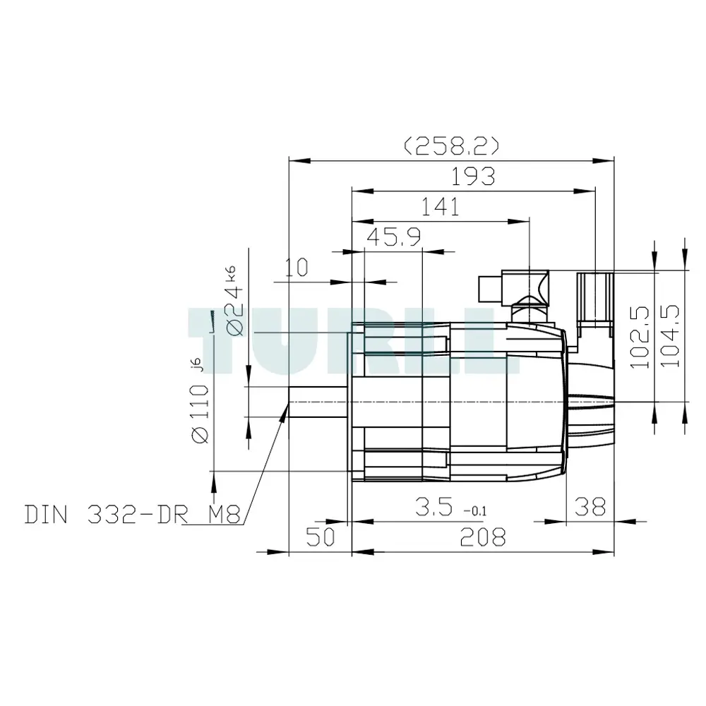 SIEMENS 1FK7060-2AH71-1FH0 SIMOTICS S-1FK7 Motor
