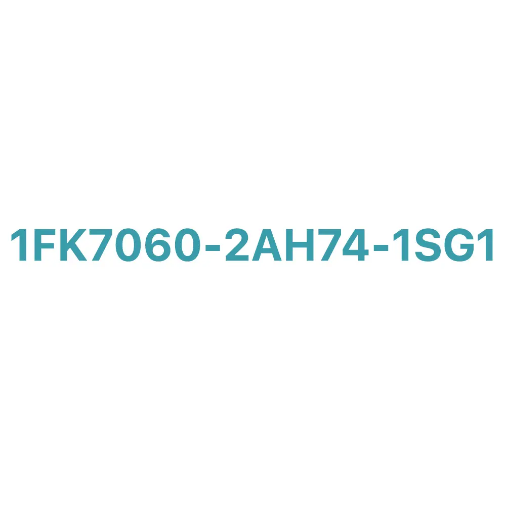 SIEMENS 1FK7060-2AH74-1SG1 SIMOTICS S-1FK7 Motor
