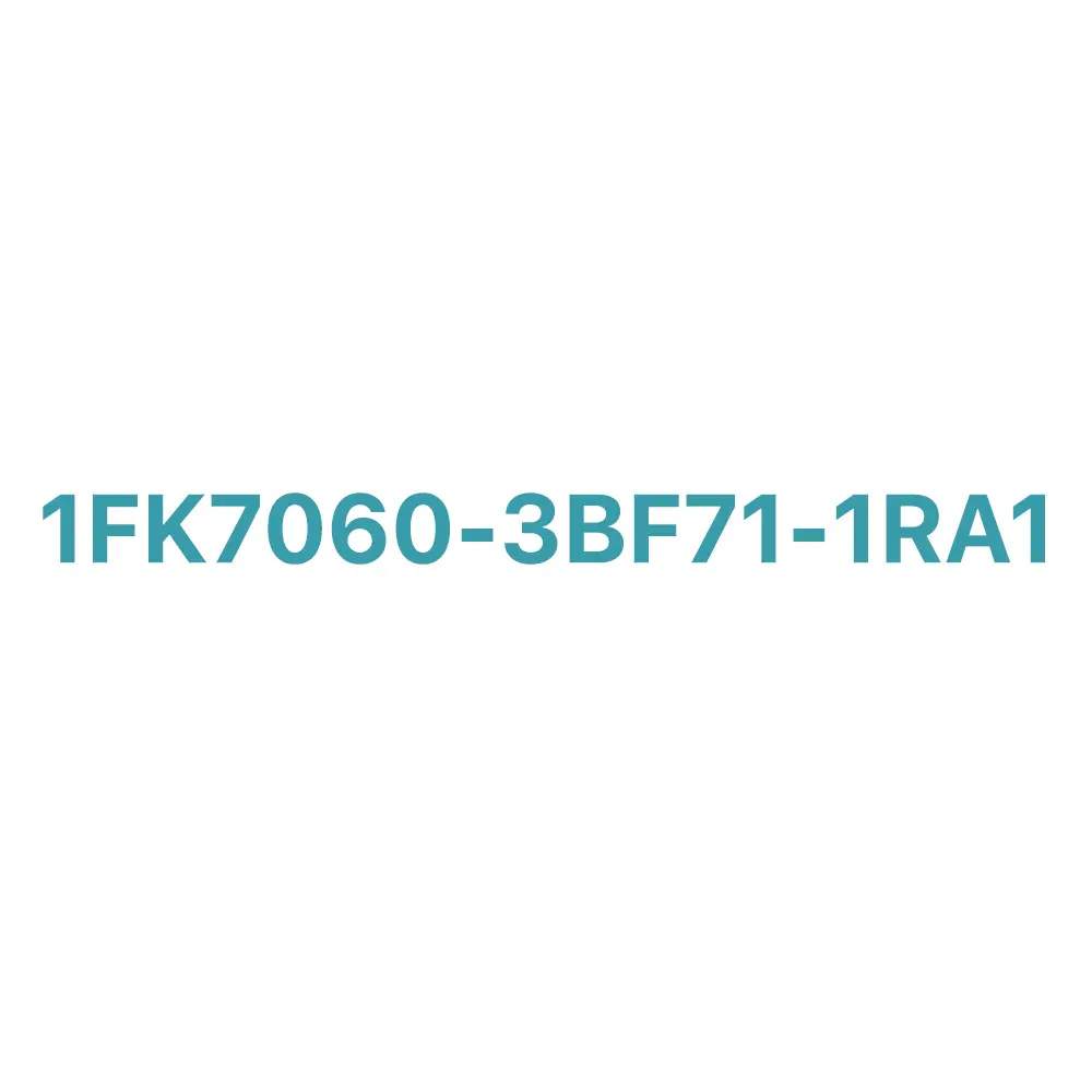 SIEMENS 1FK7060-3BF71-1RA1 SIMOTICS S Motor