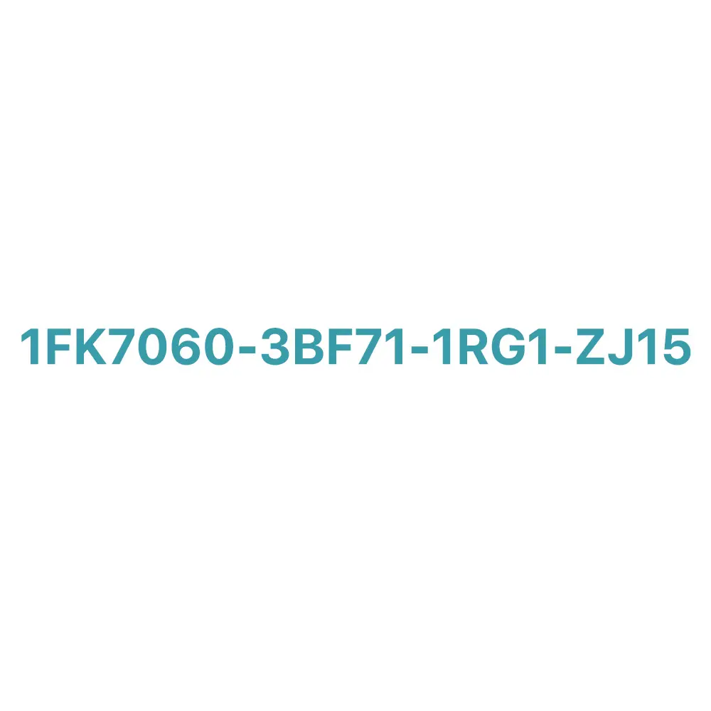 1FK7060-3BF71-1RG1-ZJ15 SIEMENS Exclusive SIMOTICS S-1FK7 Original Brand New 3 SIEMENS 1FK7060-3BF71-1RG1-ZJ15 SIMOTICS S-1FK7 Motor