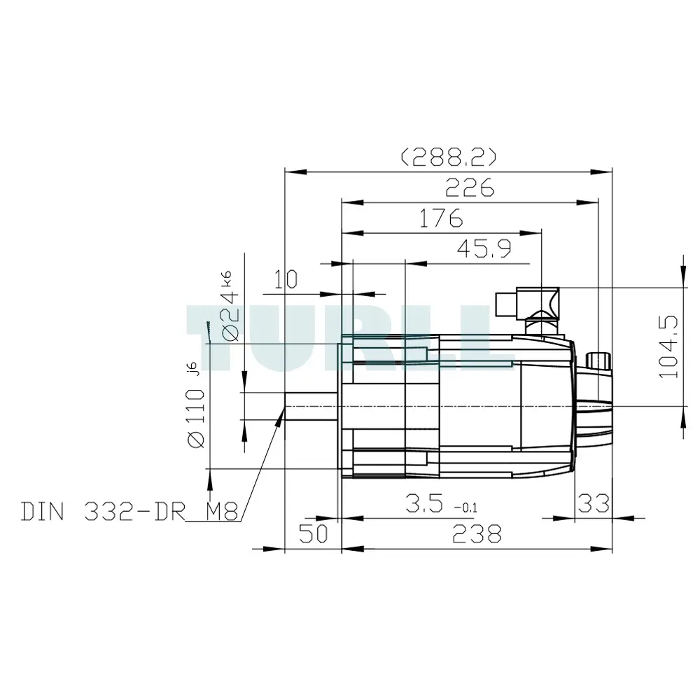 1FK7061-4CF71-1CH1-ZR72 SIEMENS Exclusive SIMOTICS S-1FK7 Motor Original Brand New 4 SIEMENS 1FK7061-4CF71-1CH1-ZR72 SIMOTICS S-1FK7 Motor