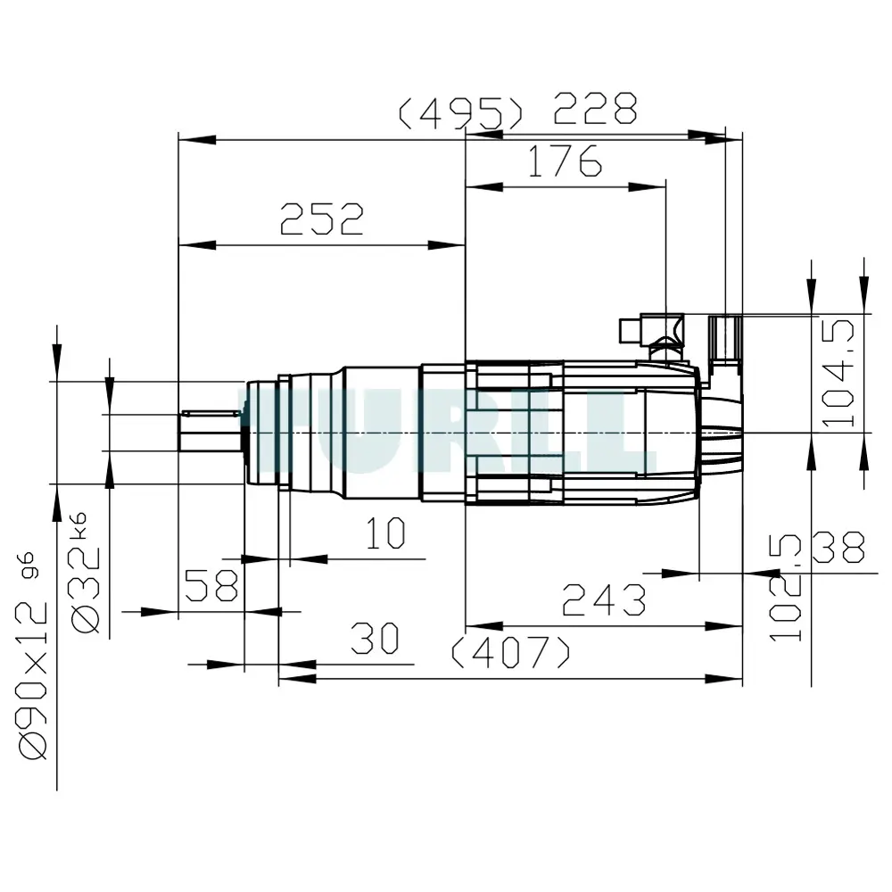 1FK7061-4CF71-1FH1-ZJ13 SIEMENS Exclusive SIMOTICS S-1FK7 Motor Original Brand New 4 SIEMENS 1FK7061-4CF71-1FH1-ZJ13 SIMOTICS S-1FK7 Servo Motor