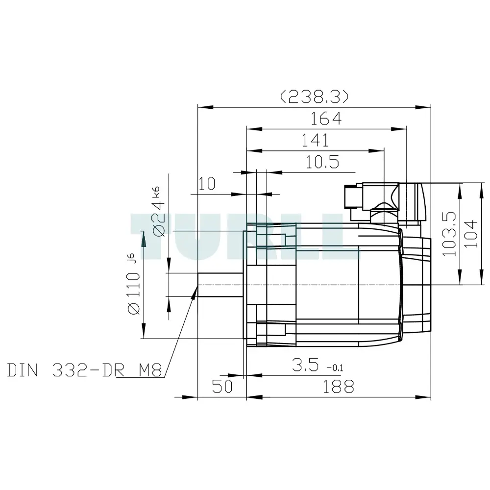 1FK7061-4CH71-1UG0 SIEMENS Exclusive SIMOTICS S Synchronous Motor Original Brand New 4 1FK7061-4CH71-1UG0 SIEMENS SIMOTICS S motor