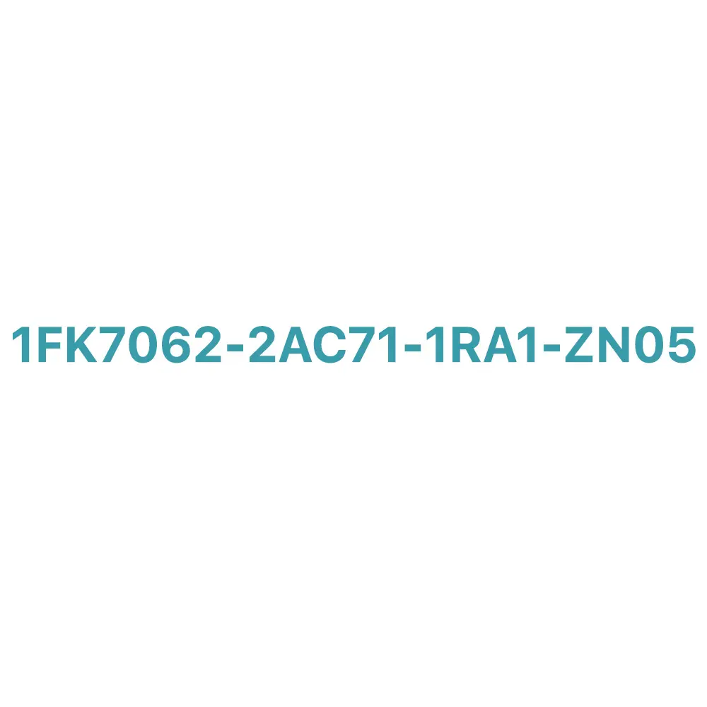 1FK7062-2AC71-1RA1-ZN05 SIEMENS SIMOTICS S motor