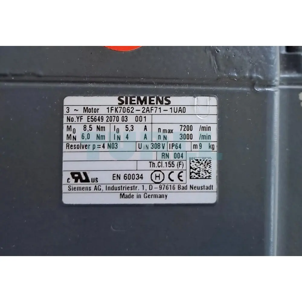 1FK7062-2AF71-1UA0 SIEMENS synchronous motor original brand new