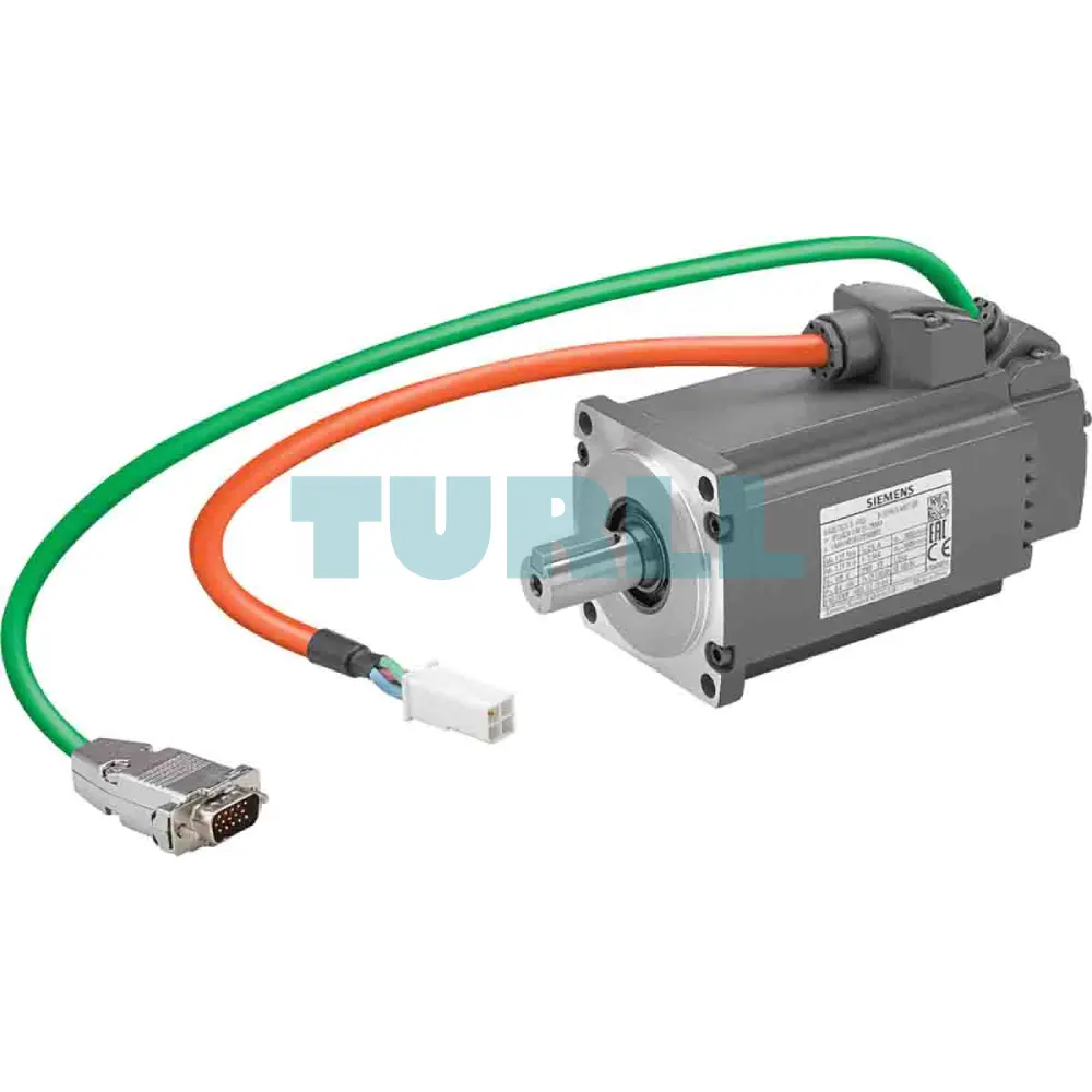Siemens 1FL6032-2AF21-1MB1 SIMOTICS S-1FL6 Servo Motor 0.2 kW, 3000 rpm, IP65 Original Brand New 3 Siemens 1FL6032-2AF21-1MB1 SIMOTICS S-1FL6 Servo Motor 0.2 kW, 3000 rpm, IP65
