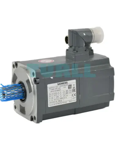Siemens 1FL6042-1AF61-2AA1 SIMOTICS S-1FL6 Servo Motor 0.4 kW, 3000 RPM, IP65, 400V