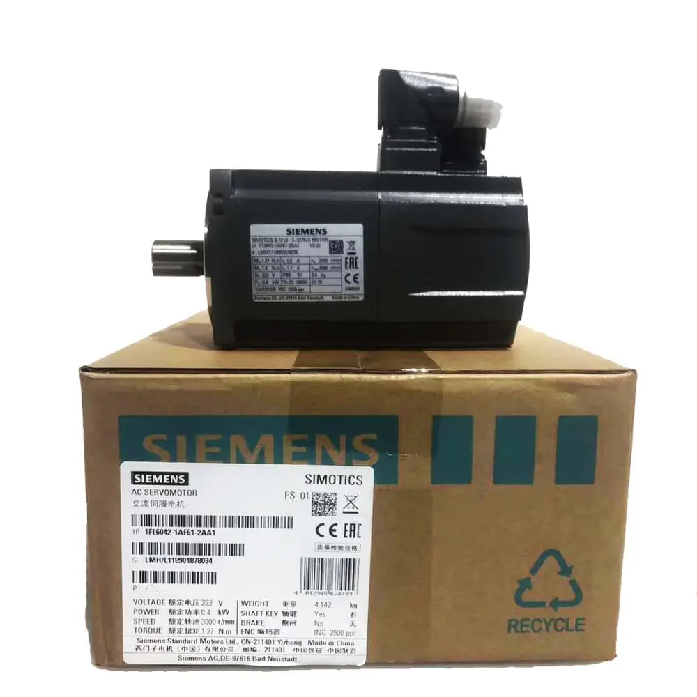1FL6042-1AF61-2LA1 SIEMENS SIMOTICS S-1FL6 Original Brand New 2 1FL6042-1AF61-2LA1 SIEMENS SIMOTICS S-1FL6 Original Brand New - Image 2