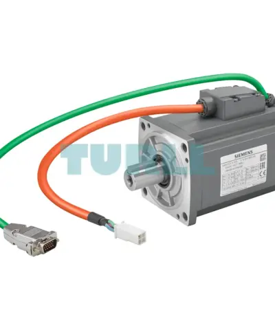 Siemens 1FL6044-2AF21-1MH1 SIMOTICS S-1FL6 Servo Motor 1kW, 3000 rpm, with Brake