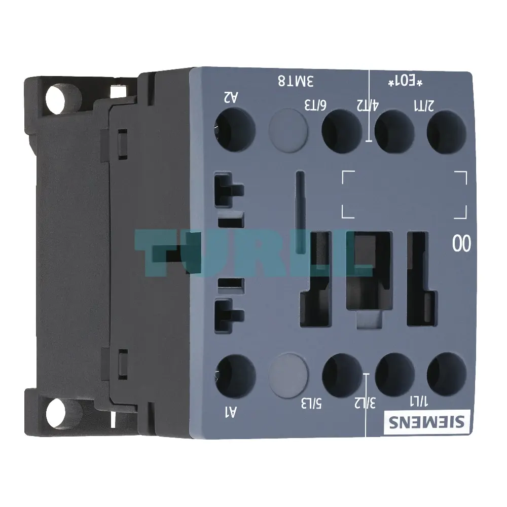 Siemens 3MT8006-1AH00 Contactor AC-3, 6A/2.2kW, 400V, W/O, Aux. AC 48V, 50/60Hz, size S00 Original Brand New 3 Siemens 3MT8006-1AH00 Contactor AC-3, 6A/2.2kW, 400V, W/O, Aux. AC 48V, 50/60Hz, size S00