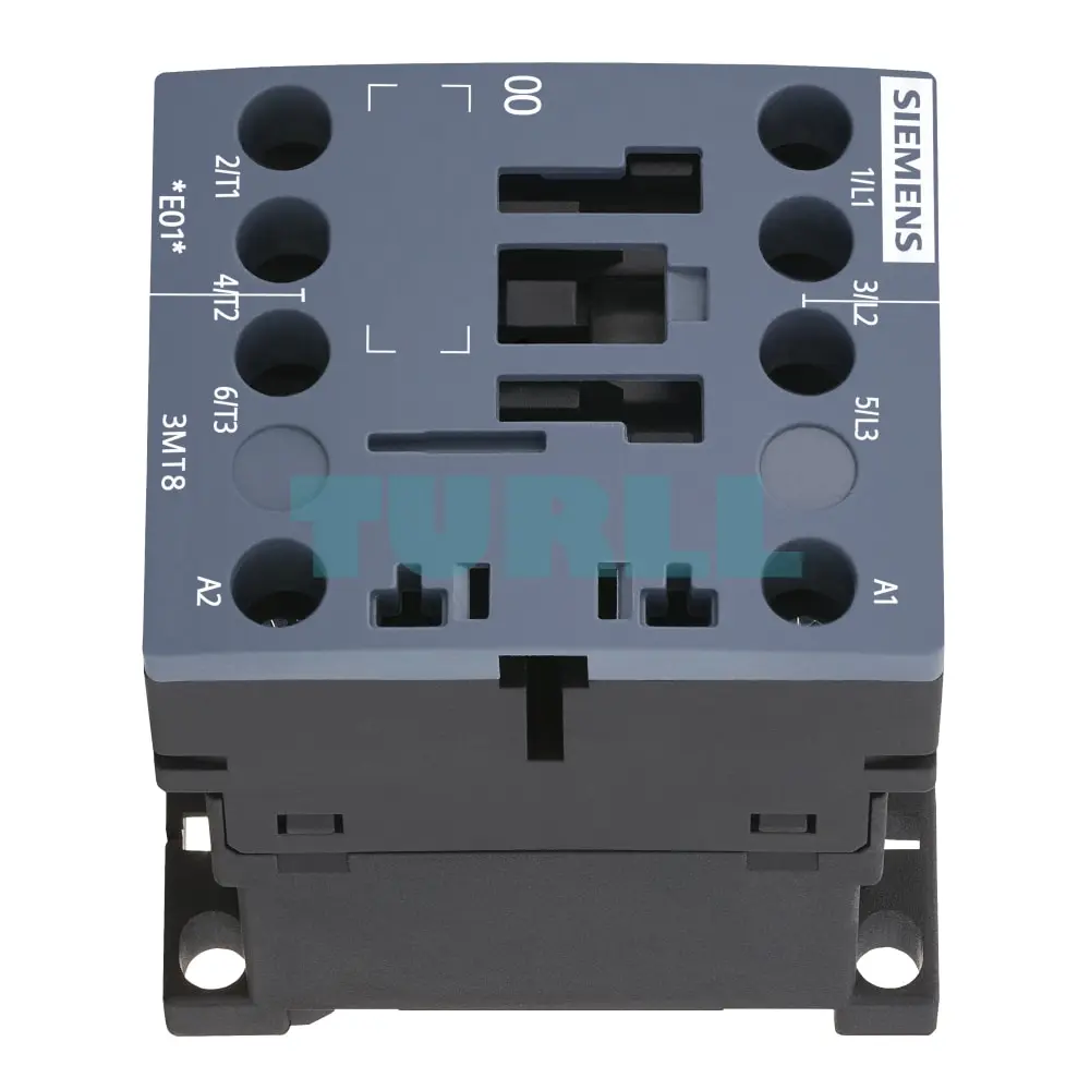 3MT8006-1AP00 Siemens Contactor AC-3 6A/2.2kW 400V Size S00 Original Brand New 4 3MT8006-1AP00 Siemens Contactor AC-3 6A/2.2kW 400V Size S00