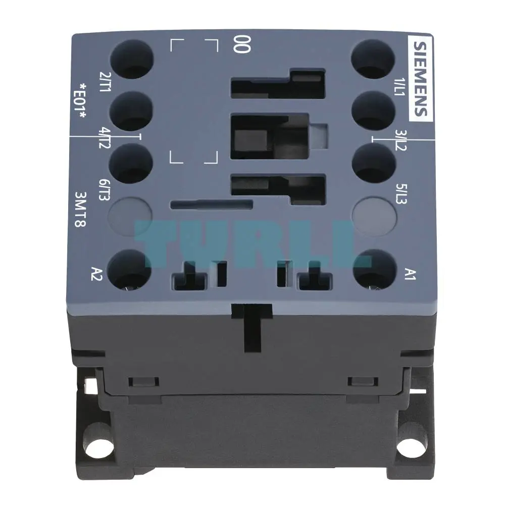 Siemens 3MT8006-1AQ00 Contactor AC-3, 6A/2.2kW, 400V, W/O, Aux. AC 380V, 50/60Hz, size S00 Original Brand New 4 Siemens 3MT8006-1AQ00 Contactor AC-3, 6A/2.2kW, 400V, W/O, Aux. AC 380V, 50/60Hz, size S00