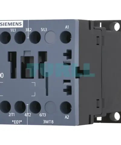 3MT8006-1AV00 Siemens Contactor AC-3 6A/2.2kW 400V Size S00