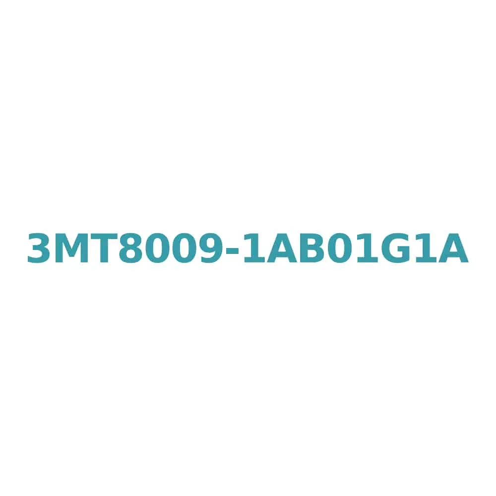 Siemens 3MT8009-1AB01G1A Contactor AC-3, 9A/4kW, 400V, 1NO, AC 24V, 50/60Hz, size S00 Original Brand New 1 Siemens 3MT8009-1AB01G1A Contactor AC-3, 9A/4kW, 400V, 1NO, AC 24V, 50/60Hz, size S00