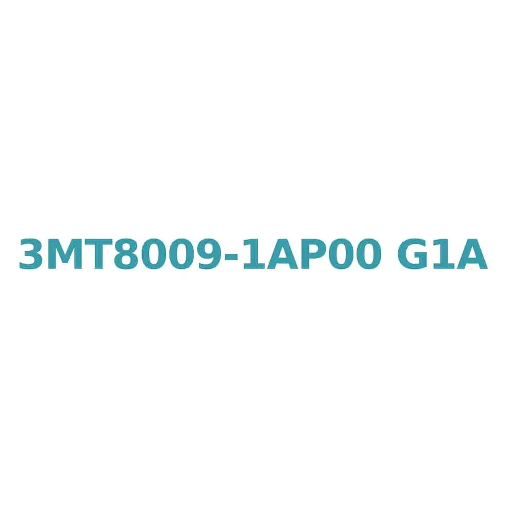 Siemens 3MT8009-1AP00 G1A Contactor AC-3, 9A/4kW, 230V AC Coil, Size S00, Screw Terminal Original Brand New 1 Siemens 3MT8009-1AP00 G1A Contactor AC-3, 9A/4kW, 230V AC Coil, Size S00, Screw Terminal