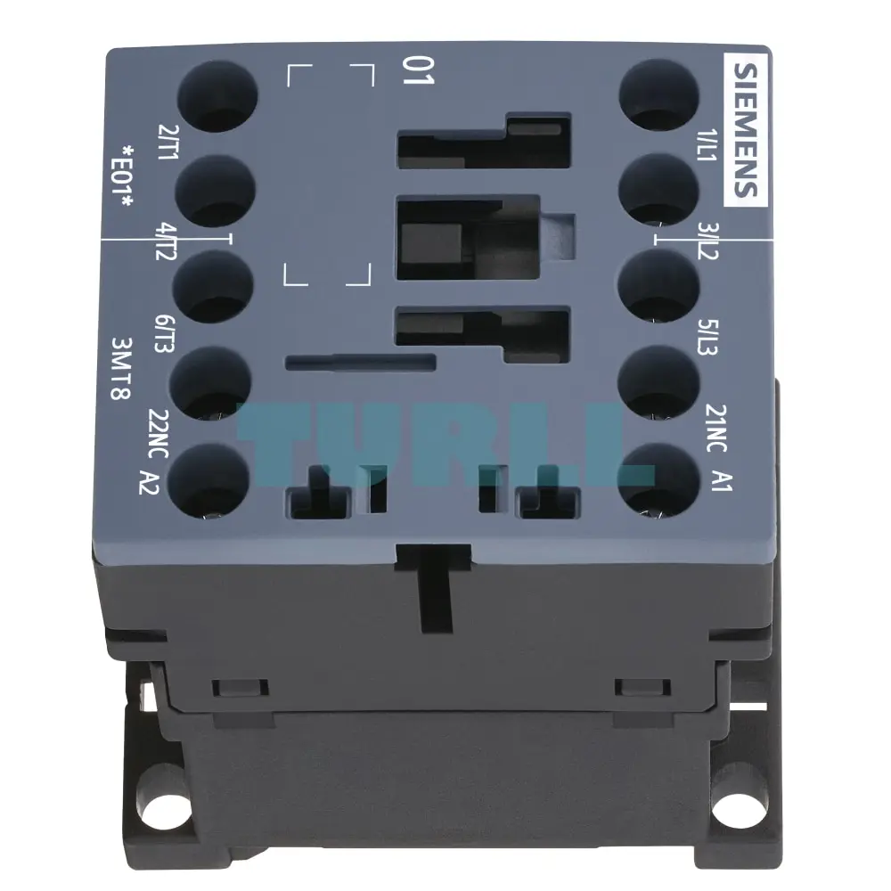 Siemens 3MT8012-1AF02 Contactor AC-3, 12A/5.5kW, 400V, 1NC, AC 110V, 50/60Hz, size S00 Original Brand New 4 Siemens 3MT8012-1AF02 Contactor AC-3, 12A/5.5kW, 400V, 1NC, AC 110V, 50/60Hz, size S00