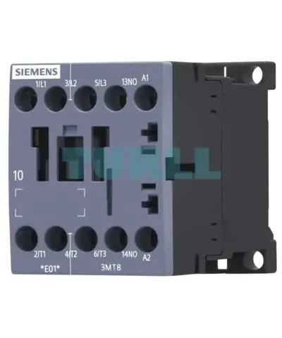 3MT8012-1AG01 Siemens Contactor AC-3 12A/5.5kW 400V Size S00