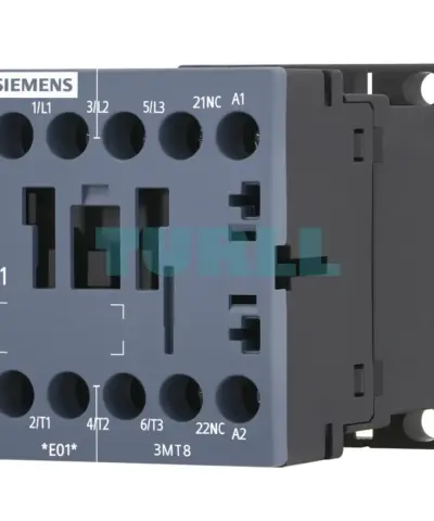 3MT8012-1AP02 Siemens Contactor AC-3 12A/5.5kW 400V size S00