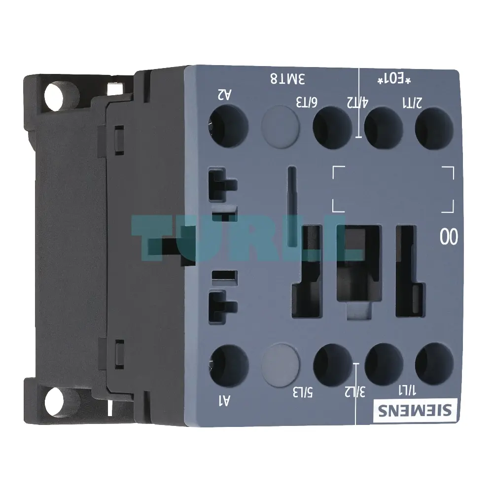 Siemens 3MT8012-1AV00 AC Contactor 12A, 5.5kW, 400V, S00 Size, Screw Terminal Original Brand New 3 Siemens 3MT8012-1AV00 AC Contactor 12A, 5.5kW, 400V, S00 Size, Screw Terminal