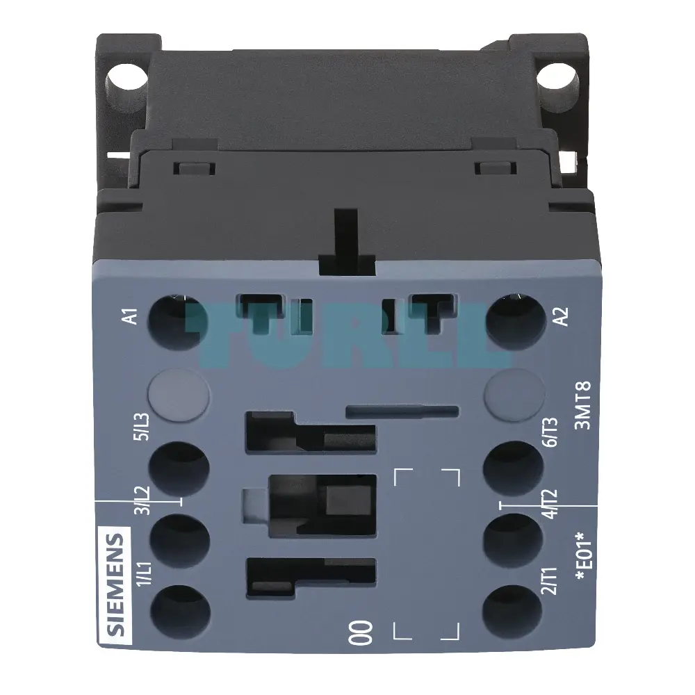 Siemens 3MT8012-1AV00 AC Contactor 12A, 5.5kW, 400V, S00 Size, Screw Terminal Original Brand New 2 Siemens 3MT8012-1AV00 AC Contactor 12A, 5.5kW, 400V, S00 Size, Screw Terminal