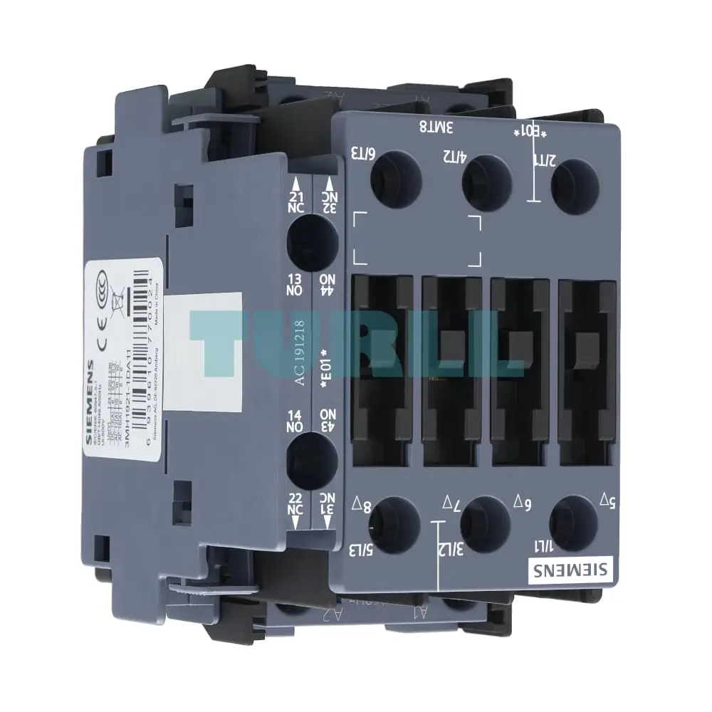 3MT8018-1AG03 Siemens Contactor AC-3 18A/7.5kW 400V Size S0 Original Brand New 3 3MT8018-1AG03 Siemens Contactor AC-3 18A/7.5kW 400V Size S0