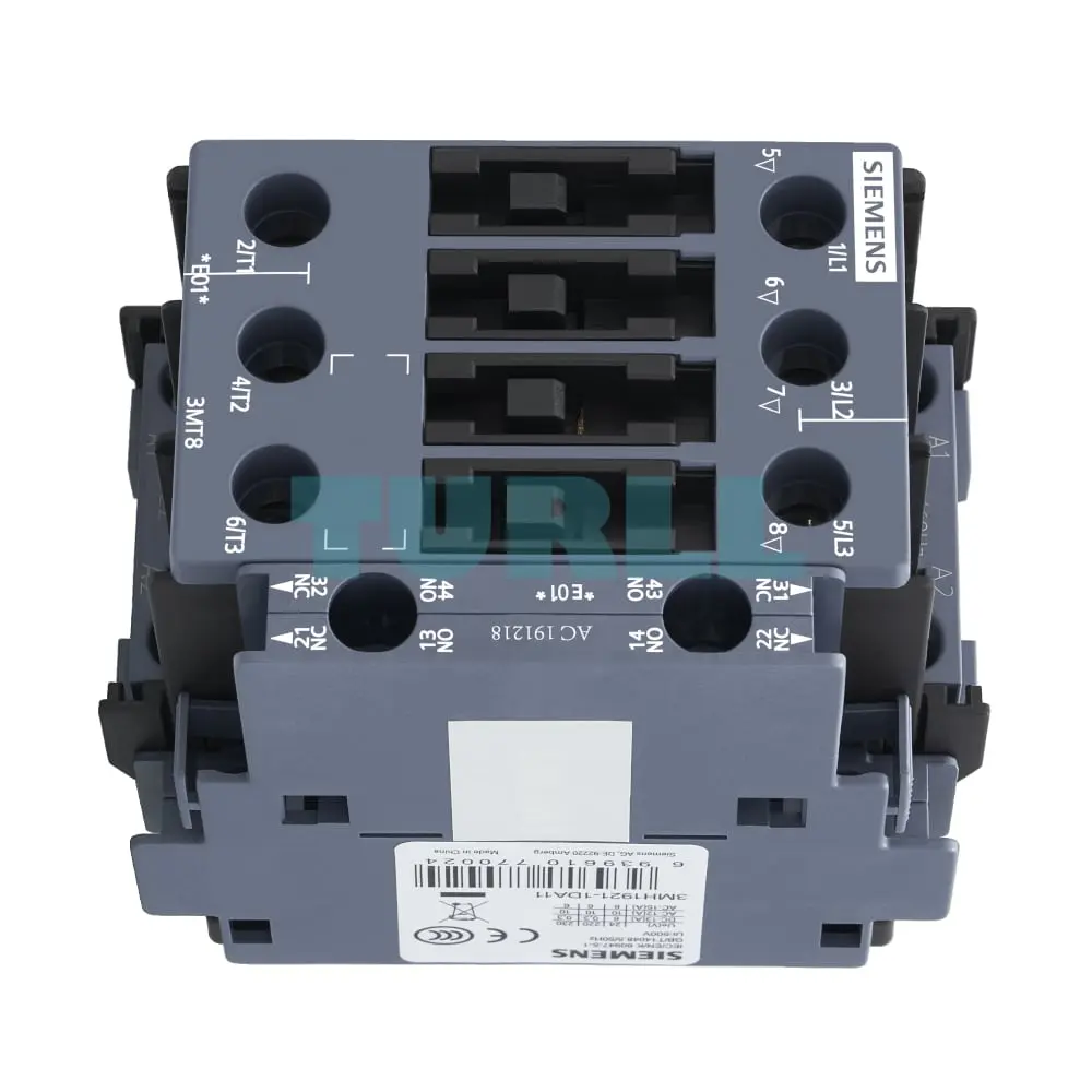 3MT8025-1AF03 Siemens Contactor AC-3 25A/11kW 400V Size S0 Original Brand New 4 3MT8025-1AF03 Siemens Contactor AC-3 25A/11kW 400V Size S0