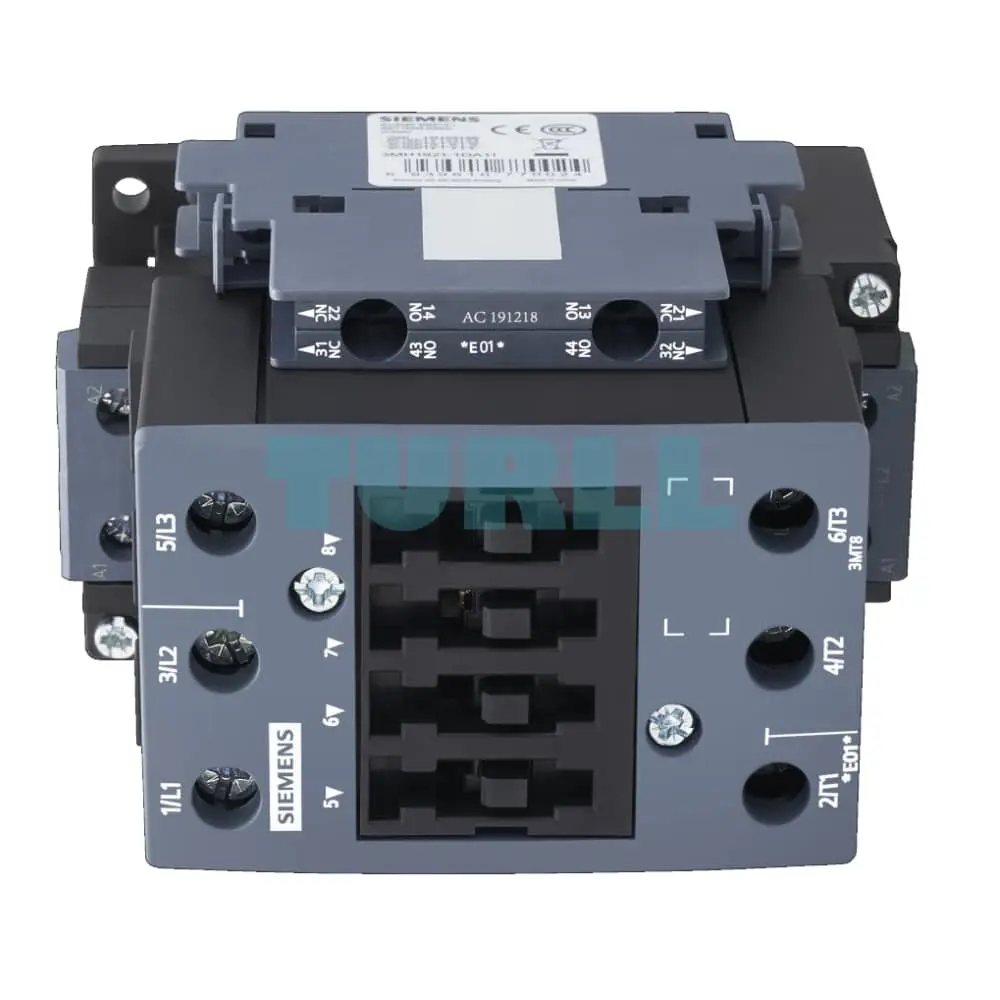 3MT8040-1AH24 Siemens Contactor AC-3 40A/18,5kW 400V Size S2 Original Brand New 2 3MT8040-1AH24 Siemens Contactor AC-3 40A/18,5kW 400V Size S2