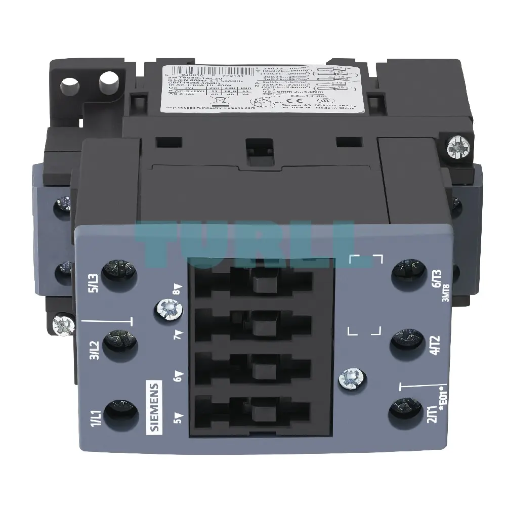 3MT8040-1AM00 Siemens Contactor AC-3 40A/18.5kW 400V Size S2 Original Brand New 2 3MT8040-1AM00 Siemens Contactor AC-3 40A/18.5kW 400V Size S2