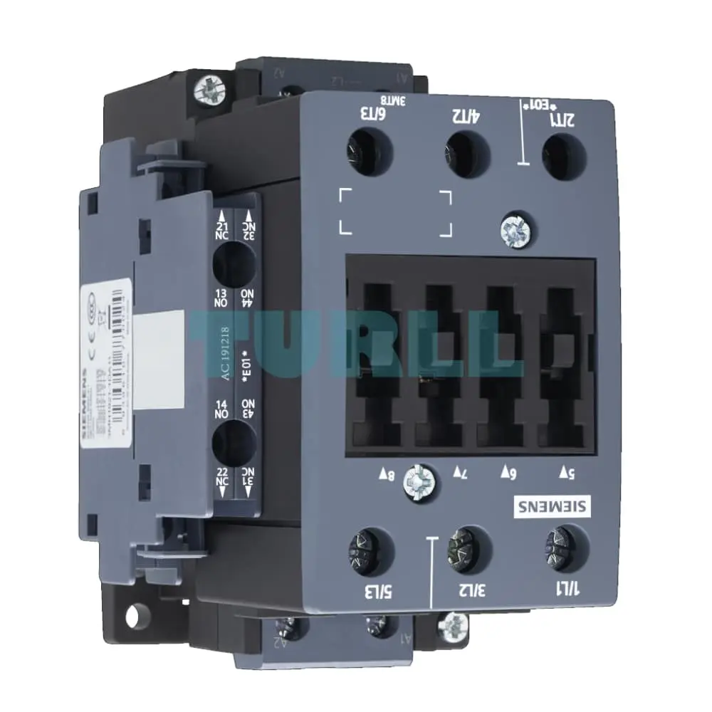 3MT8065-1AM03 Siemens Contactor AC-3 65A/30kW 400V Size S2 Original Brand New 3 3MT8065-1AM03 Siemens Contactor AC-3 65A/30kW 400V Size S2