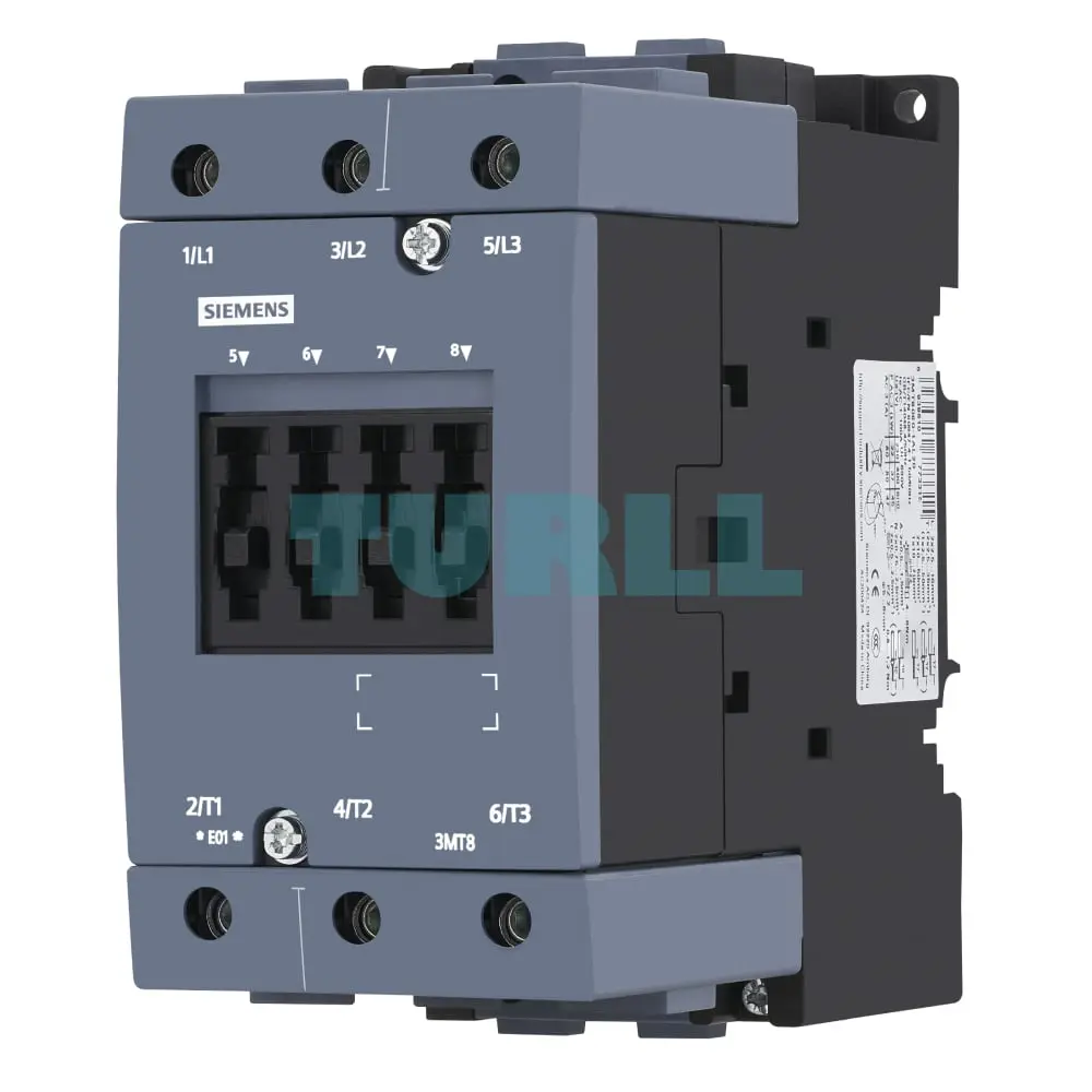 Siemens 3MT8080-1AF00 Contactor AC-3, 80/37kW, 400V, 110 VAC, 50 Hz, 3-pole, size S3 Original Brand New 1 Siemens 3MT8080-1AF00 Contactor AC-3, 80/37kW, 400V, 110 VAC, 50 Hz, 3-pole, size S3
