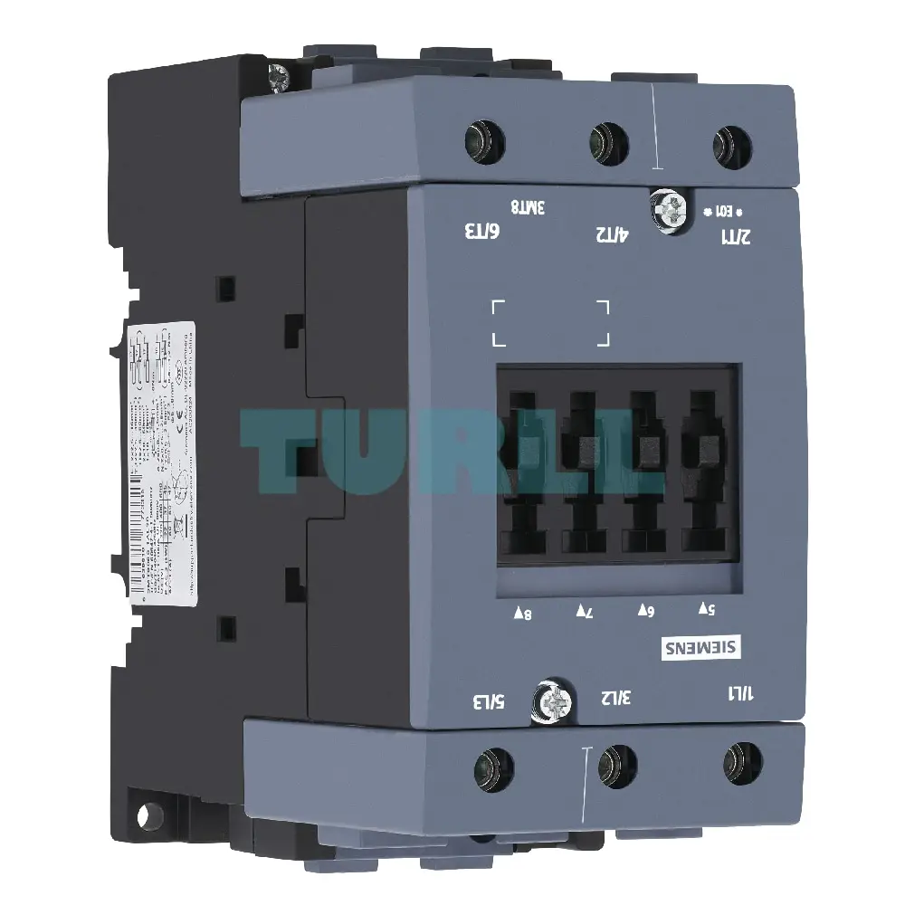 Siemens 3MT8080-1AF00 Contactor AC-3, 80/37kW, 400V, 110 VAC, 50 Hz, 3-pole, size S3 Original Brand New 3 Siemens 3MT8080-1AF00 Contactor AC-3, 80/37kW, 400V, 110 VAC, 50 Hz, 3-pole, size S3