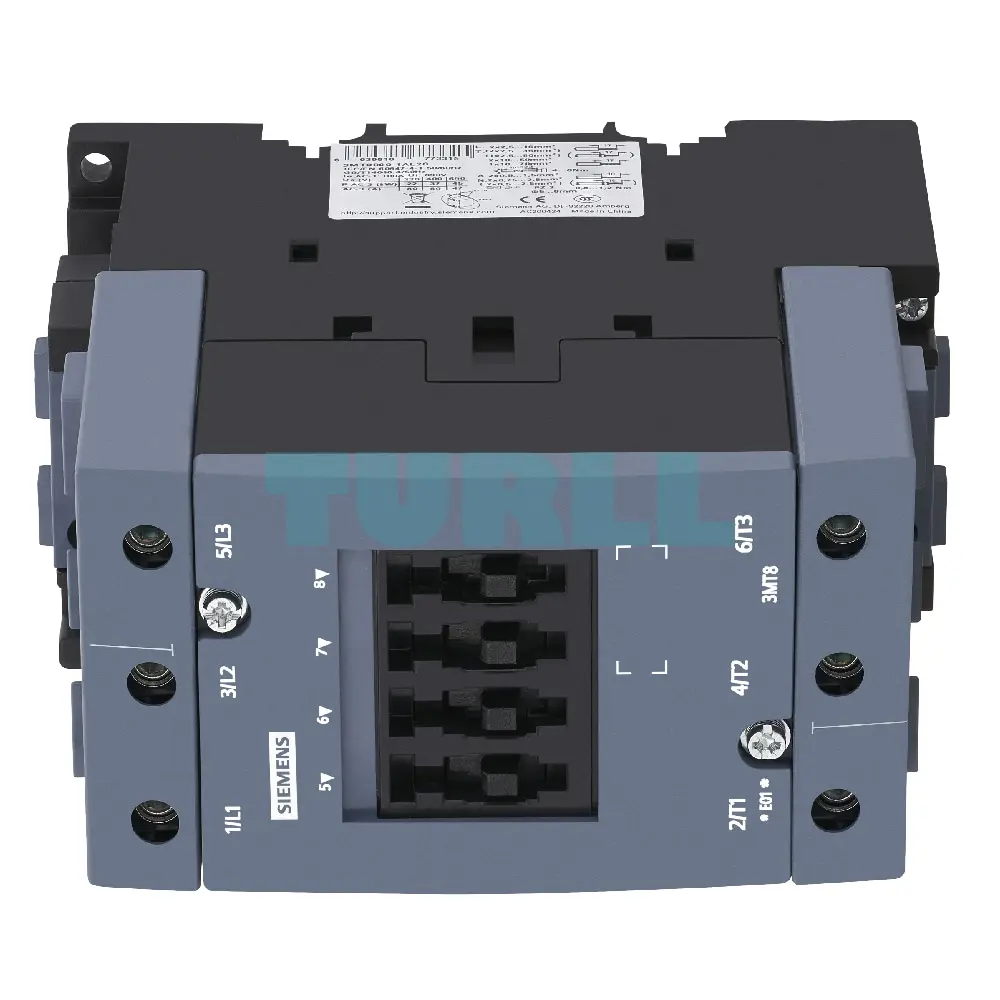 Siemens 3MT8080-1AF00 Contactor AC-3, 80/37kW, 400V, 110 VAC, 50 Hz, 3-pole, size S3 Original Brand New 2 Siemens 3MT8080-1AF00 Contactor AC-3, 80/37kW, 400V, 110 VAC, 50 Hz, 3-pole, size S3